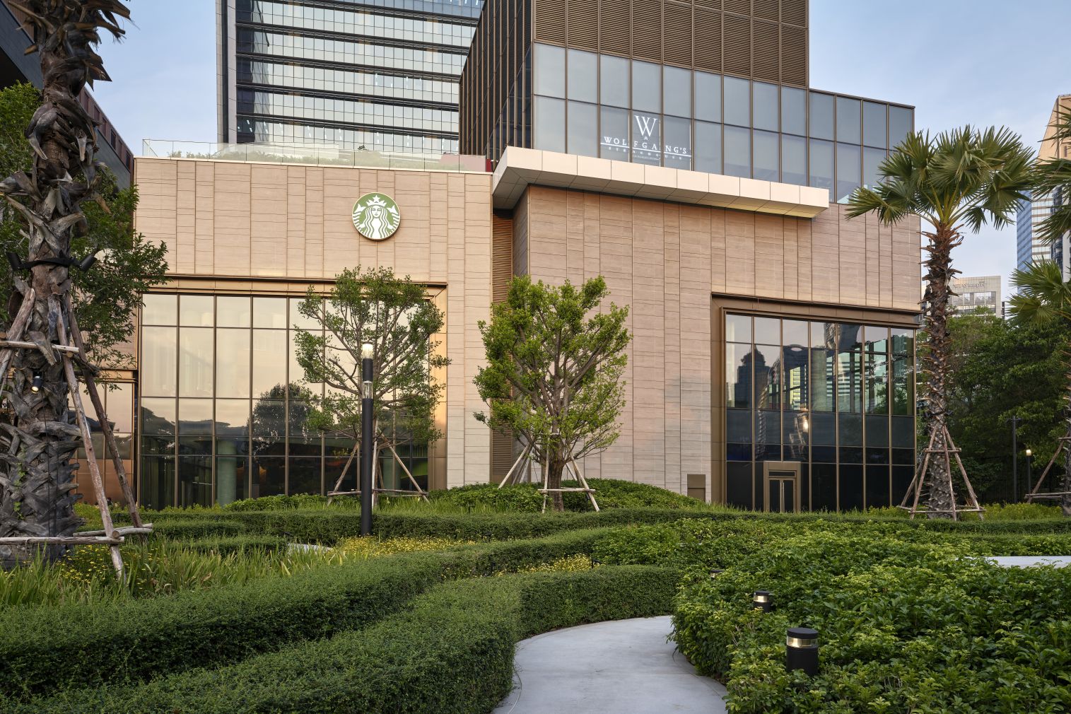 Green spaces in One Bangkok