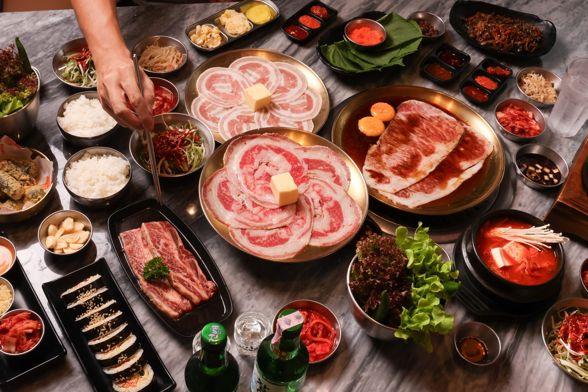 A Korean restaurant in One Bangkok